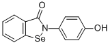 CAS 登录号：81744-01-6， 2-(4-羟基苯基)-1,2-苯并硒唑-3-酮