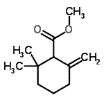 CAS 登录号：81752-87-6， 甲基2,2-二甲基-6-亚甲基环己甲酸酯