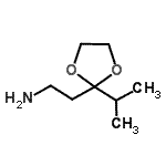 CAS 登录号：81835-65-6， 2-(2-异丙基-1,3-二氧戊环-2-基)乙胺