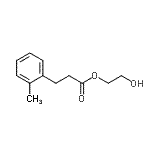 CAS 登录号：819066-52-9， 2-羟基乙基3-(2-甲基苯基)丙酸酯