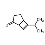 CAS 登录号：81912-39-2， 6-异丙基双环[3.2.0]庚-6-烯-2-酮