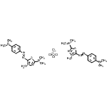 CAS#: 81969-07-5， Bis[5-(dimethylamino)-2-{[4-(dimethylamino)phenyl]diazenyl}-3-methyl-1,3,4-thiadiazol-3-ium] tetrachlorozincate(2-)