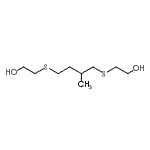 CAS#: 82010-84-2， 2,2'-[(2-Methyl-1,4-butanediyl)disulfanediyl]diethanol