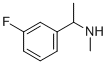 结构式 CAS# 820209-02-7, (RS)-N-[1-(3-氟苯基)乙基]甲胺