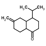 CAS 登录号：82096-16-0， 4-异丙基-6-亚甲基辛氢-1(2H)-萘酮