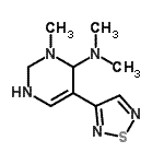 CAS 登录号：820973-06-6， N,N,3-三甲基-5-(1,2,5-噻二唑-3-基)-1,2,3,4-四氢-4-嘧啶胺