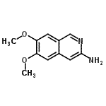 CAS 登录号：82117-33-7， 6,7-二甲氧基-3-异喹啉胺