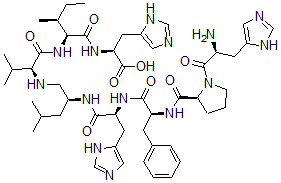 CAS 登录号：82252-46-8， 血管紧张肽原 (6-13)