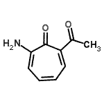 CAS 登录号：82296-07-9， 2-乙酰基-7-氨基-2,4,6-环庚三烯-1-酮