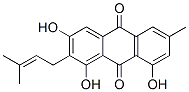 CAS 登录号：82345-58-2， 1,3,8-三羟基-6-甲基-2-(3-甲基-2-丁烯基)-9,10-蒽醌