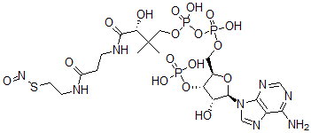 CAS#: 82494-50-6， S-Nitroso-Coenzyme A