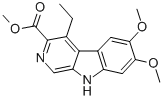 CAS 登录号:82499-00-1, 6,7-二甲氧基-4-乙基-beta-咔啉-3-羧酸甲酯