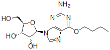 CAS 登录号：82543-37-1， O(6)-丁基鸟苷