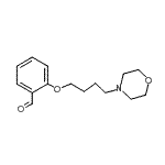 CAS 登录号：82625-41-0， 2-[4-(4-吗啉基)丁氧基]苯甲醛