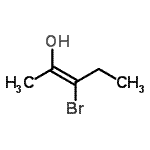 CAS 登录号：82687-33-0， (2E)-3-溴-2-戊烯-2-醇