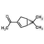 CAS 登录号：82730-81-2， 1-[(1R,5S)-6,6-二甲基双环[3.1.0]己-2-烯-3-基]乙酮
