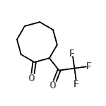 CAS 登录号：82734-47-2， 2-(三氟乙酰基)环辛酮