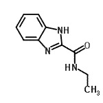 CAS 登录号：82755-96-2， N-乙基-1H-苯并咪唑-2-甲酰胺
