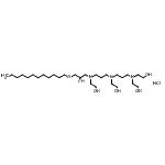 CAS#: 82799-33-5, 3,7,11-Tris(2-hydroxyethyl)-15-oxa-3,7,11-triazaheptacosane-1,13-diol hydrochloride (1:1)