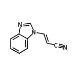 CAS 登录号：82819-77-0， (2E)-3-(1H-苯并咪唑-1-基)丙烯腈