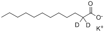 CAS 登录号：82867-25-2， 月桂酸钾-2,2-D2
