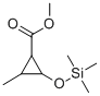 CAS 登录号：82884-40-0， 2-甲基-3-三甲基硅氧基环丙烷-羧酸甲酯