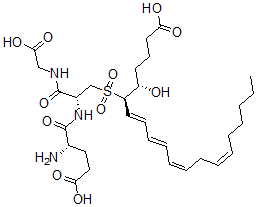 CAS 登录号：82890-06-0， 白三烯 C-4 砜