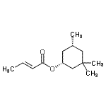 CAS#: 828912-43-2， (1R,5R)-3,3,5-Trimethylcyclohexyl (2E)-2-butenoate