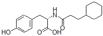 CAS 登录号：82906-18-1， N(beta)-环己基丙酰基酪氨酸