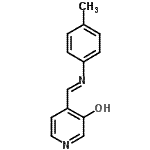 CAS#: 830317-02-7， 4-{(E)-[(4-Methylphenyl)imino]methyl}-3-pyridinol