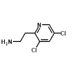 CAS 登录号：830348-31-7， 2-(3,5-二氯-2-吡啶基)乙胺