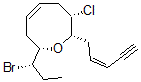CAS 登录号：83060-13-3， (2R,5Z)-8a-[(R)-1-溴丙基]-3a-氯-3,4,7,8-四氢-2a-[(Z)-2-戊烯-4-炔基]-2H-氧杂环辛三烯