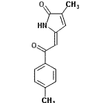 CAS#: 831181-74-9， (5Z)-3-Methyl-5-[2-(4-methylphenyl)-2-oxoethylidene]-1,5-dihydro-2H-pyrrol-2-one