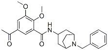 CAS 登录号：83130-97-6， 5-乙酰基-N-(8-苄基-8-氮杂双环[3.2.1]辛-3-基)-2,3-二甲氧基-苯甲酰胺