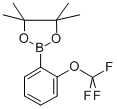 结构式 CAS# 832114-04-2, 2-(三氟甲氧基)苯硼酸频哪醇酯