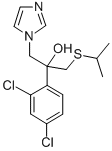 CAS 登录号:83337-55-7, alpha-(2,4-二氯苯基)-alpha-(((1-甲基乙基)硫代)甲基)-1H-咪唑-1-乙醇