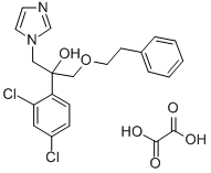 CAS 登录号：83337-90-0， alpha-(2,4-二氯苯基)-alpha-((2-苯基乙氧基)甲基)-1H-咪唑-1-乙醇草酸盐