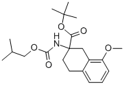 CAS#: 833489-37-5， 1,2,3,4-Tetrahydro-8-Methoxy-2-[[(2-Methylpropoxy)Carbonyl]Amino]-2-Naphthalenecarboxylic Acid 1,1-Dimethylethyl Ester