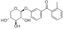 CAS 登录号：83355-11-7， (2-甲基苯基)(3-(beta-D-吡喃木糖基氧基)苯基)甲酮