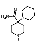 CAS 登录号：83433-53-8， 1,4'-联哌啶-4'-甲酰胺