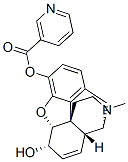 CAS 登录号：83465-15-0， 吗啡 3-烟酸酯