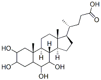 CAS 登录号:83504-21-6, 2,3,6,7-四羟基胆烷酸
