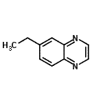 CAS 登录号：83570-44-9， 6-乙基喹喔啉