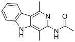 CAS#: 83584-84-3， N-(1,4-Dimethyl-5H-Pyrido(4,3-b)Indol-3-Yl)-Acetamide