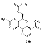 CAS 登录号：83602-93-1， 1,2,4,6-四-O-乙酰基-3-脱氧-3-氟-beta-D-吡喃葡萄糖