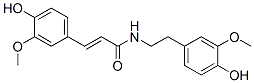 CAS 登录号：83608-86-0， 3-(4-羟基-3-甲氧基苯基)-N-(2-(4-羟基-3-甲氧基苯基)乙基)-2-丙烯酰胺
