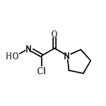 CAS 登录号：83656-63-7， (1Z)-N-羟基-2-氧代-2-(1-吡咯烷基)亚氨代乙酰氯