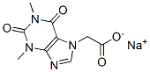 CAS#: 837-27-4, Sodium 1,2,3,6-Tetrahydro-1,3-Dimethyl-2,6-Dioxo-7H-Purine-7-Acetate