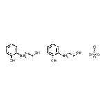 CAS 登录号：83732-79-0， 二[2-羟基-N-(2-羟基乙基)苯铵]硫酸盐