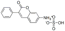 CAS 登录号:83732-87-0, (2-氧代-3-苯基-2H-苯并吡喃-7-基)铵硫酸氢盐